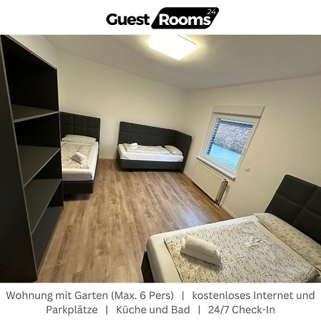 Wohnung Mit Garten Eg - Guestrooms24 - Marl Kültér fotó