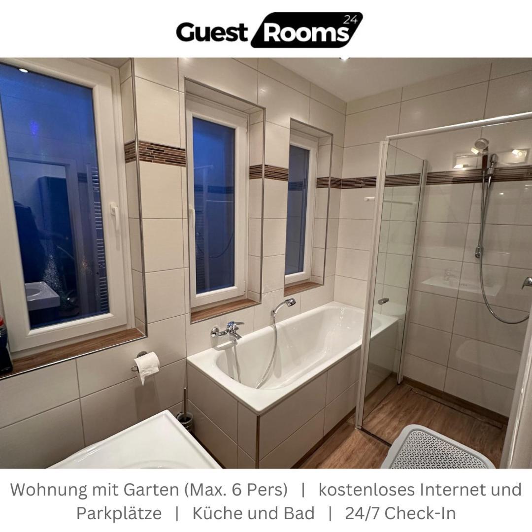 Wohnung Mit Garten Eg - Guestrooms24 - Marl Kültér fotó