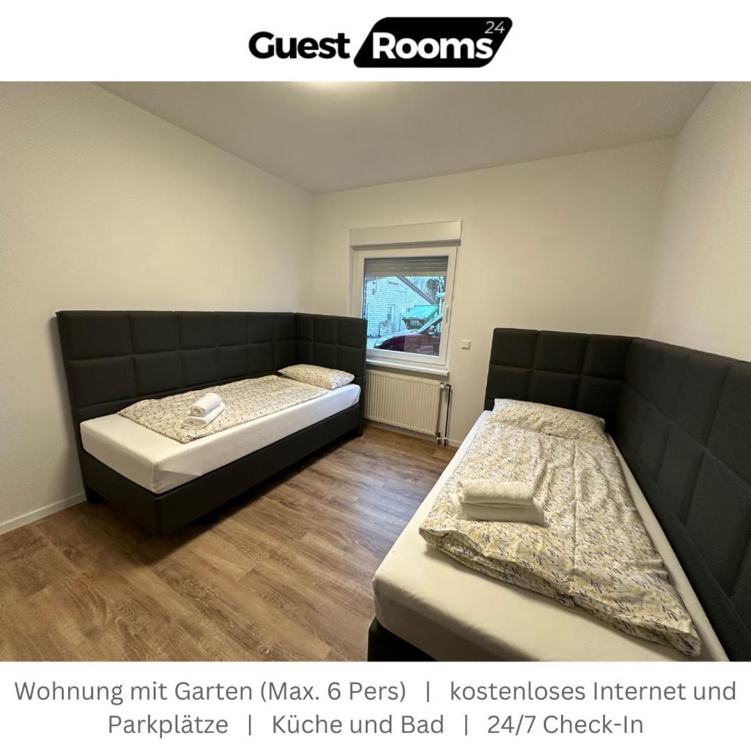 Wohnung Mit Garten Eg - Guestrooms24 - Marl Kültér fotó