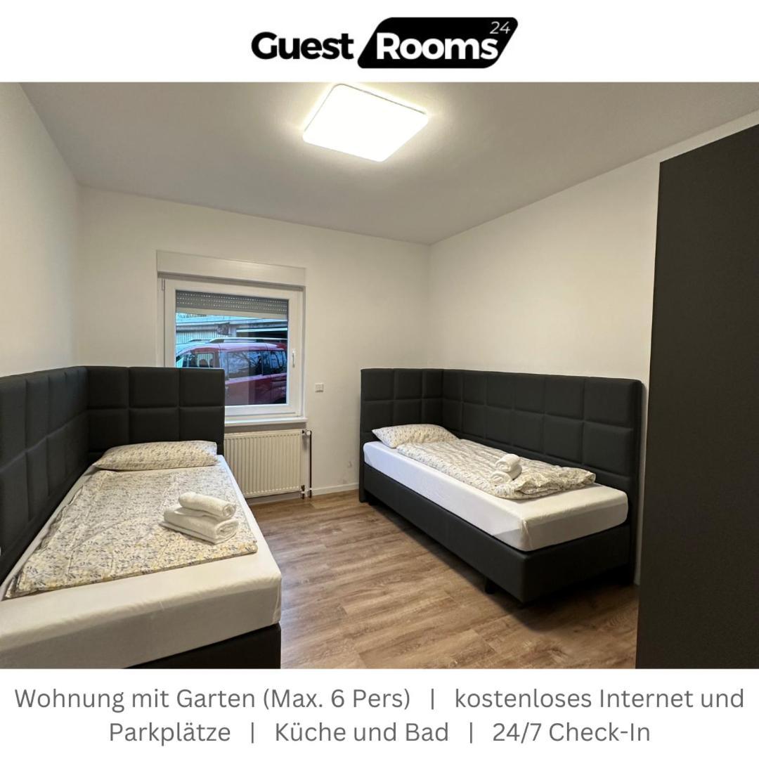 Wohnung Mit Garten Eg - Guestrooms24 - Marl Kültér fotó